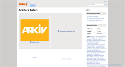 Desktop Screenshot of galeri3.arkitera.com